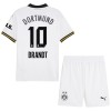 Conjunto (Camiseta+Pantalón Corto) Borussia Dortmund Brandt 10 Tercera Equipación 2024-25 - Niño